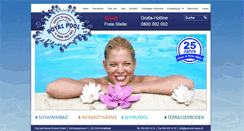 Desktop Screenshot of pool-und-sauna.ch